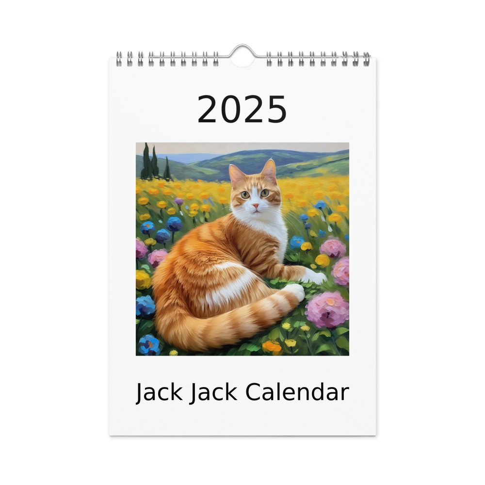 PugMug Custom Jack Jack Wall Calendar (2026)