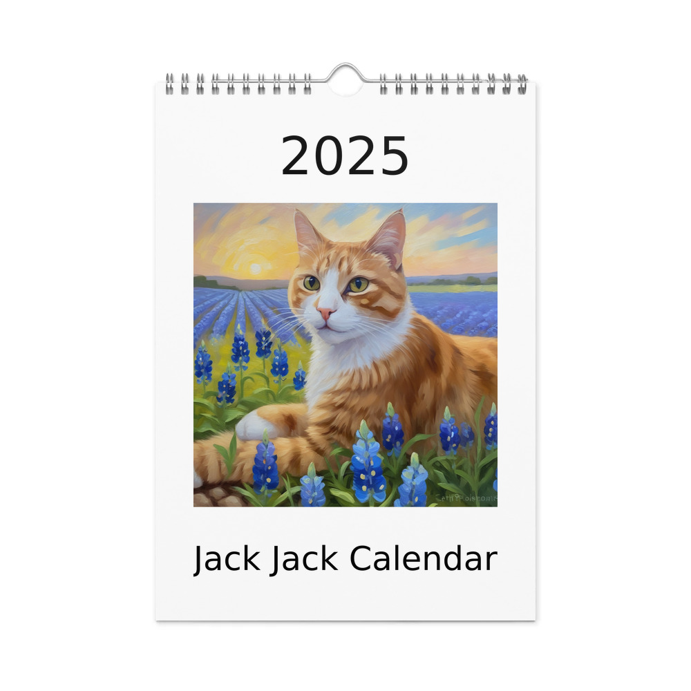 PugMug Custom Jack Jack Wall Calendar (2026)