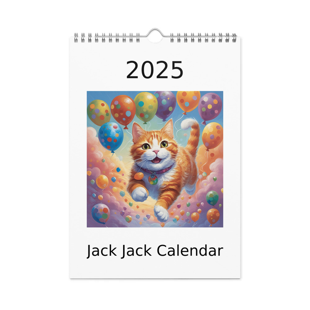 PugMug Custom Jack Jack Wall Calendar (2026)