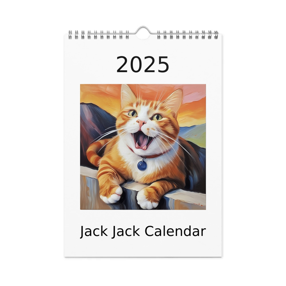 PugMug Custom Jack Jack Wall Calendar (2026)