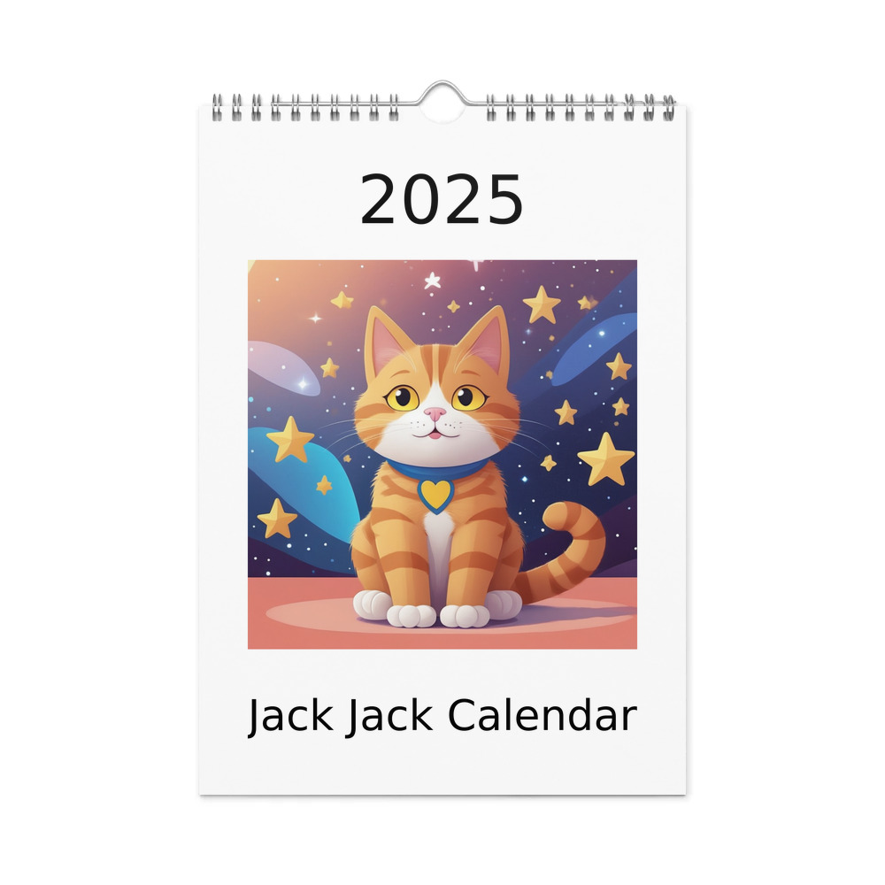 PugMug Custom Jack Jack Wall Calendar (2026)