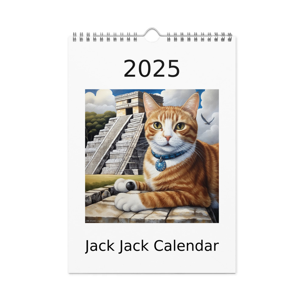 PugMug Custom Jack Jack Wall Calendar (2026)