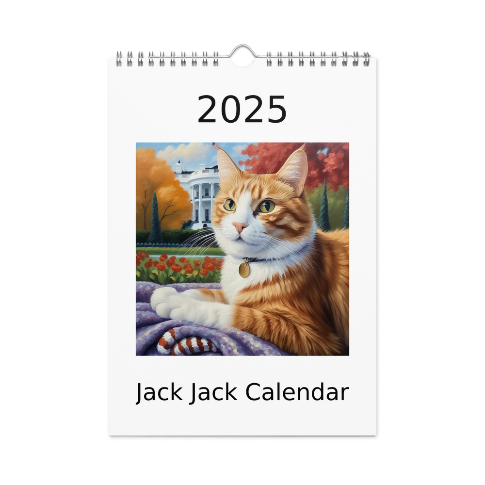 PugMug Custom Jack Jack Wall Calendar (2026)
