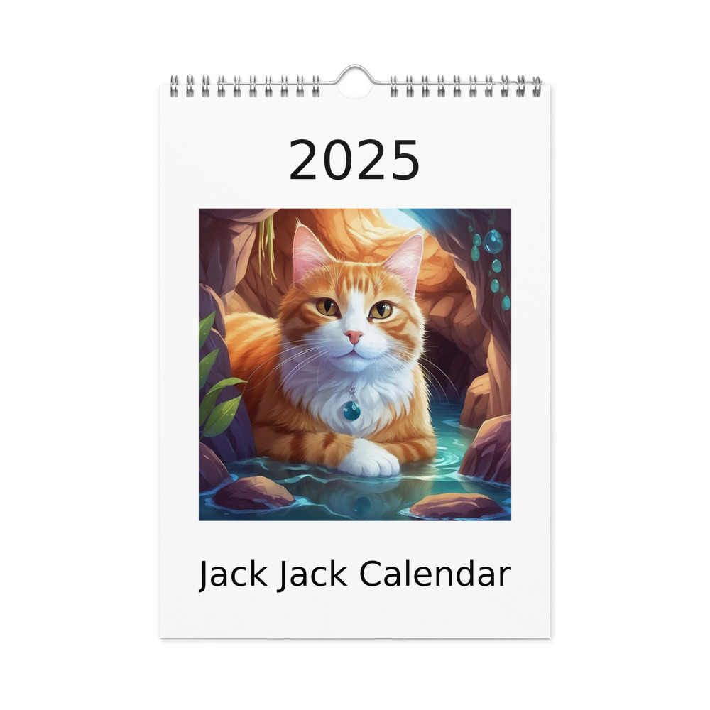 PugMug Custom Jack Jack Wall Calendar (2026)