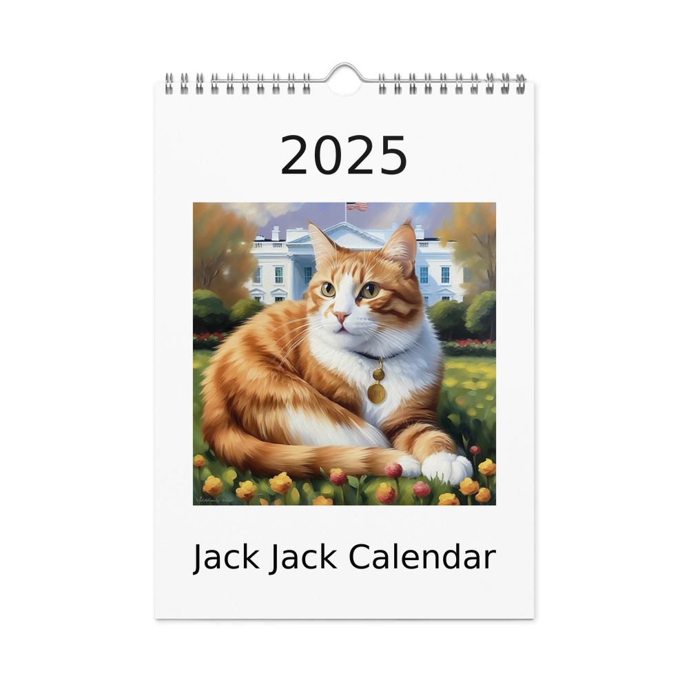 PugMug Custom Jack Jack Wall Calendar (2026)