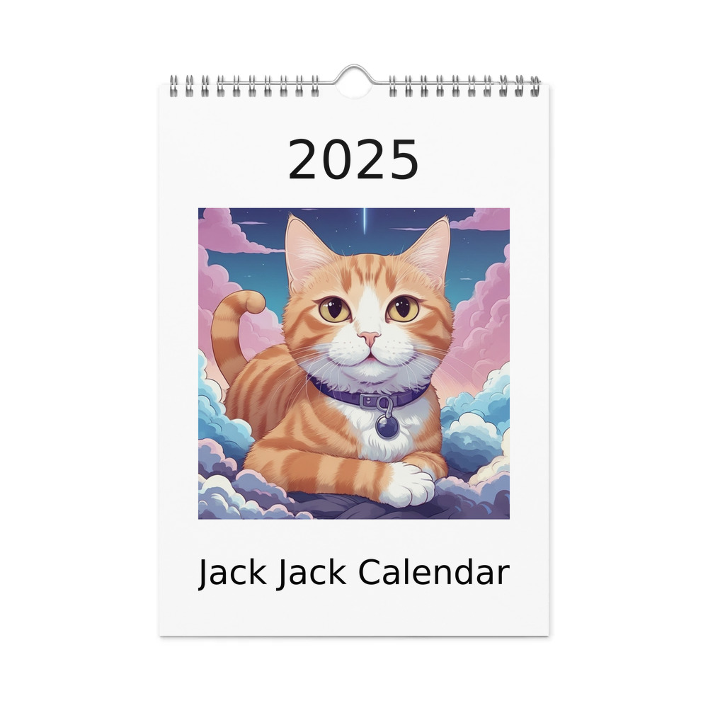 PugMug Custom Jack Jack Wall Calendar (2026)