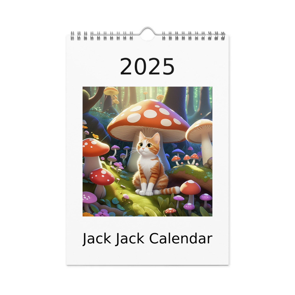 PugMug Custom Jack Jack Wall Calendar (2026)