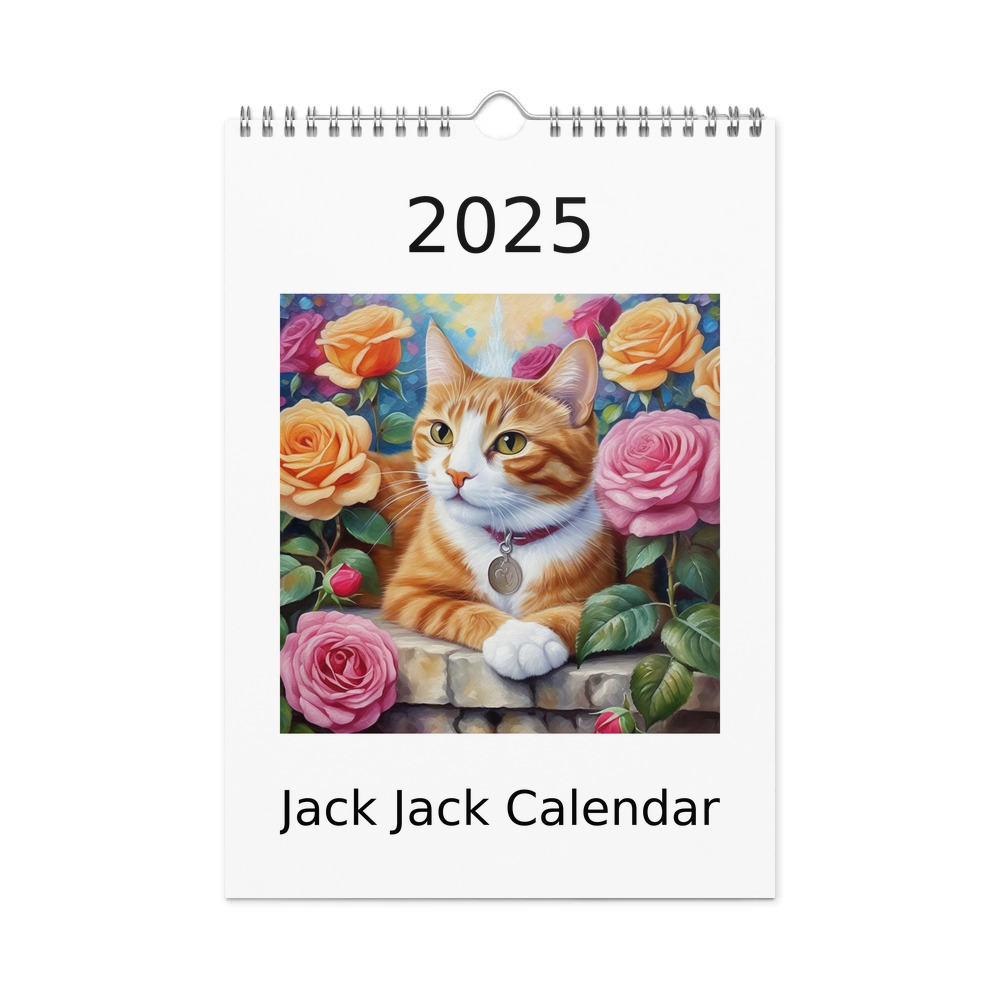 PugMug Custom Jack Jack Wall Calendar (2026)