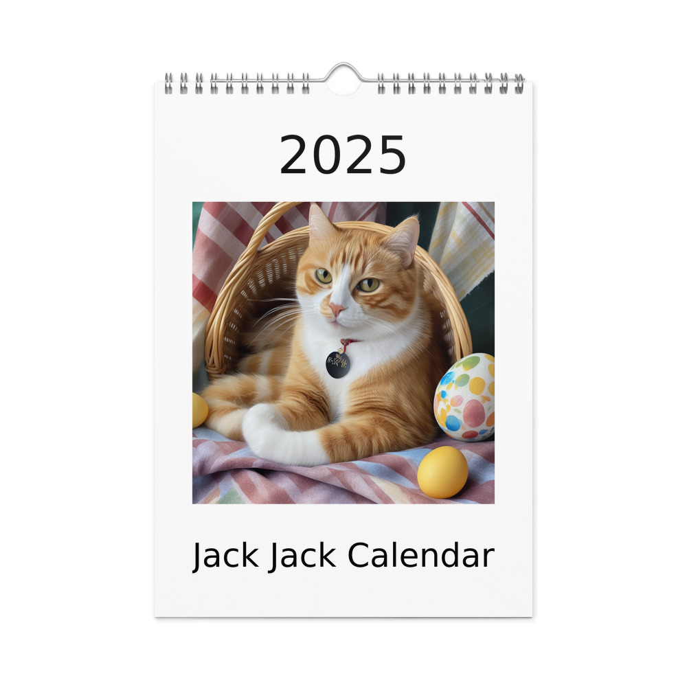 PugMug Custom Jack Jack Wall Calendar (2026)