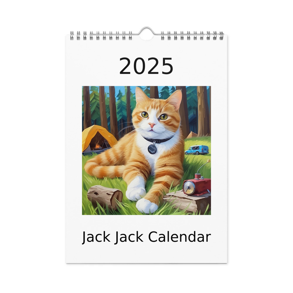 PugMug Custom Jack Jack Wall Calendar (2026)