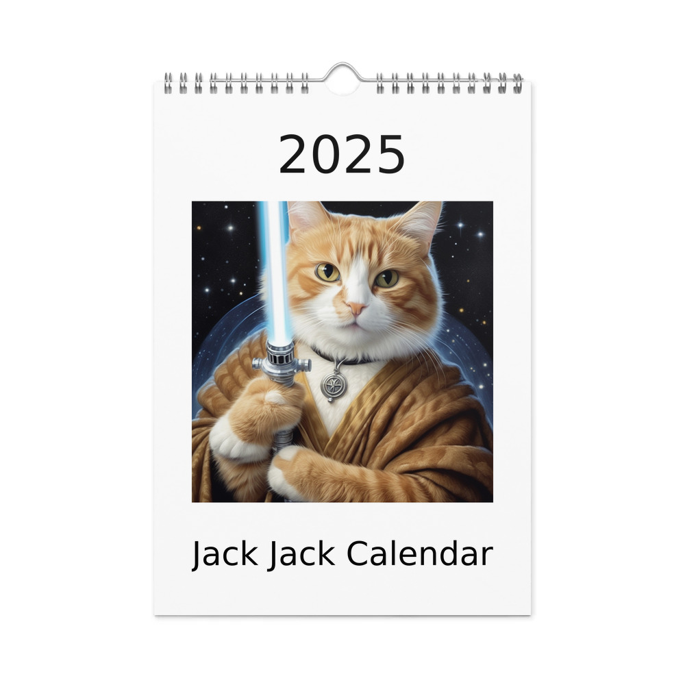 PugMug Custom Jack Jack Wall Calendar (2026)