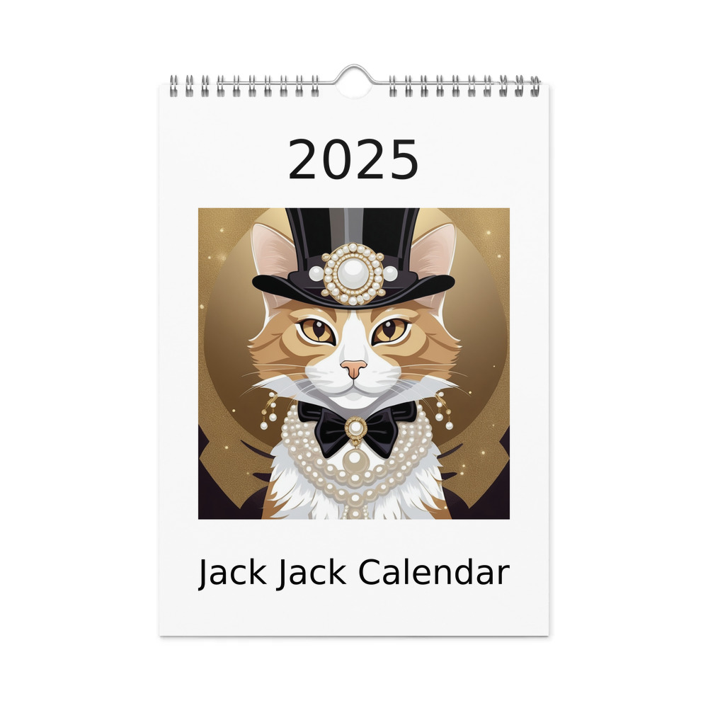 PugMug Custom Jack Jack Wall Calendar (2026)