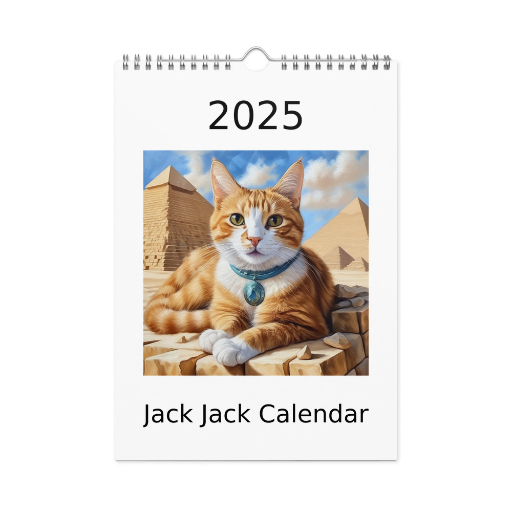 PugMug Custom Jack Jack Wall Calendar (2026)