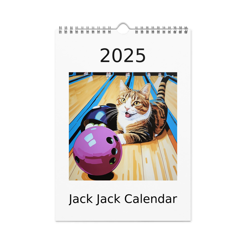 PugMug Custom Jack Jack Wall Calendar (2026)