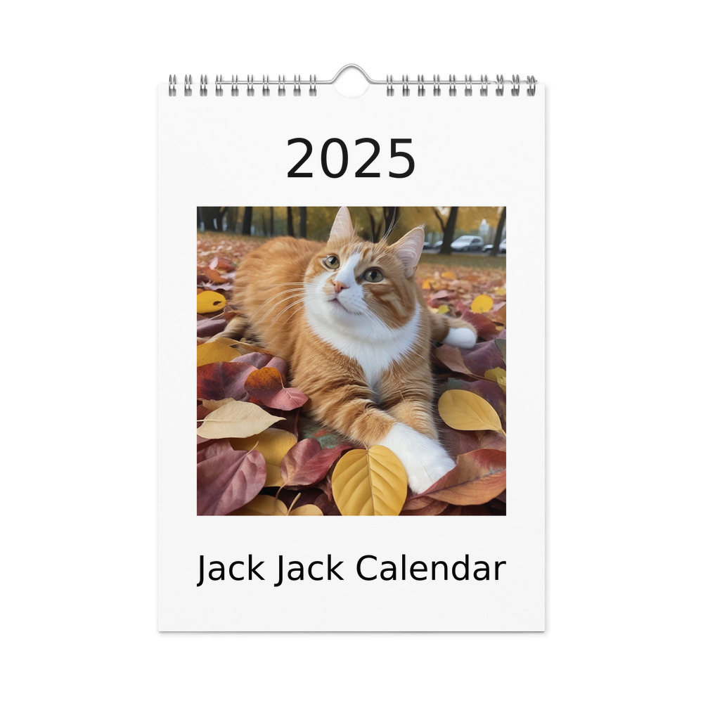 PugMug Custom Jack Jack Wall Calendar (2026)