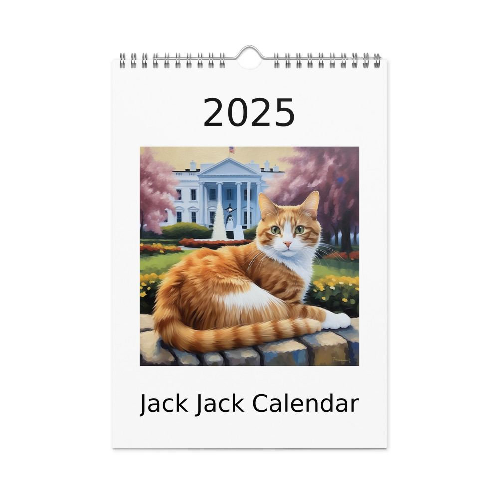 PugMug Custom Jack Jack Wall Calendar (2026)