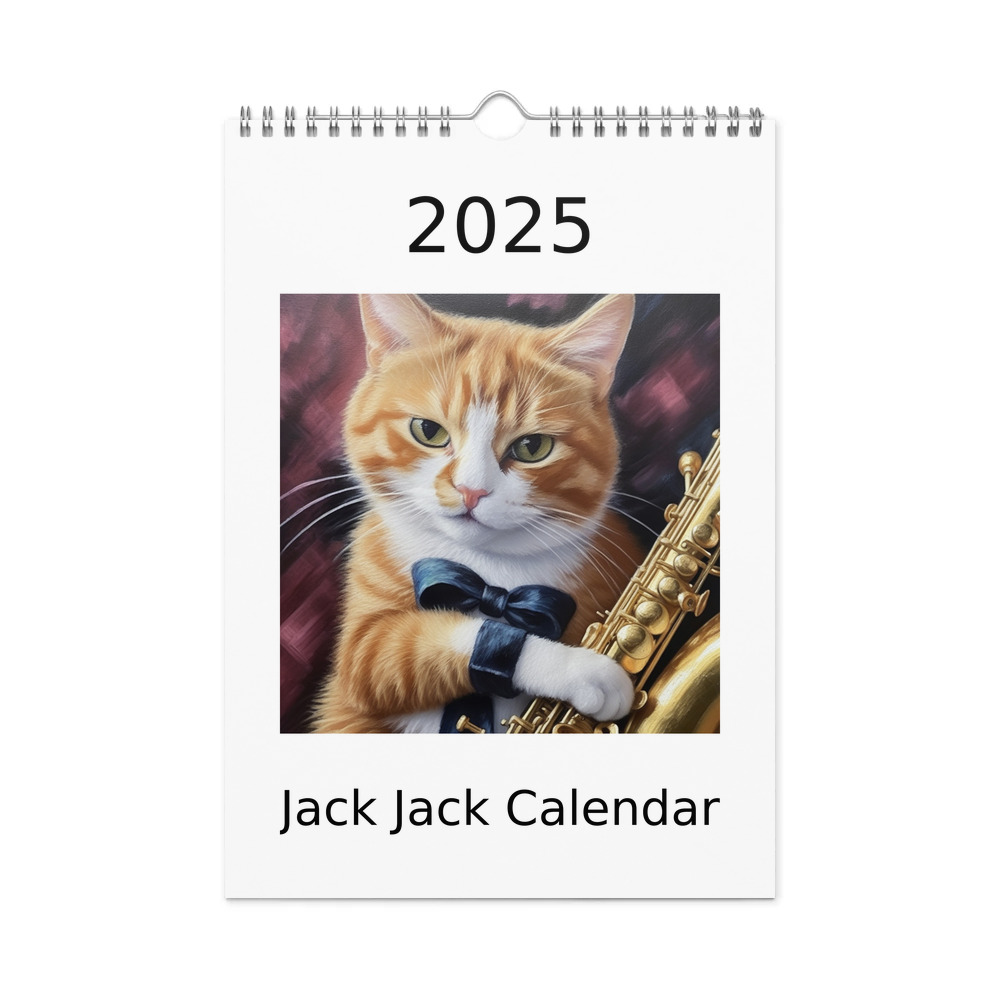 PugMug Custom Jack Jack Wall Calendar (2026)