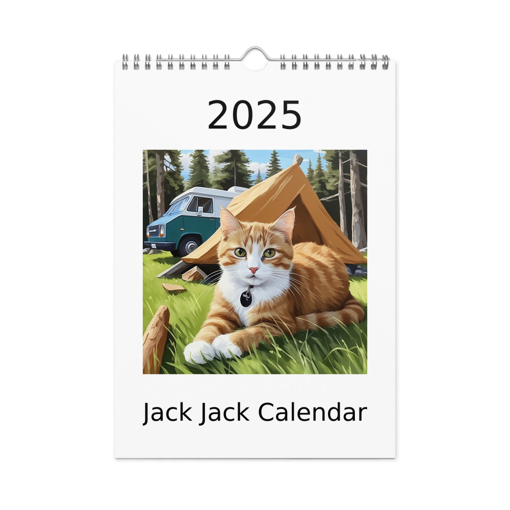 PugMug Custom Jack Jack Wall Calendar (2026)