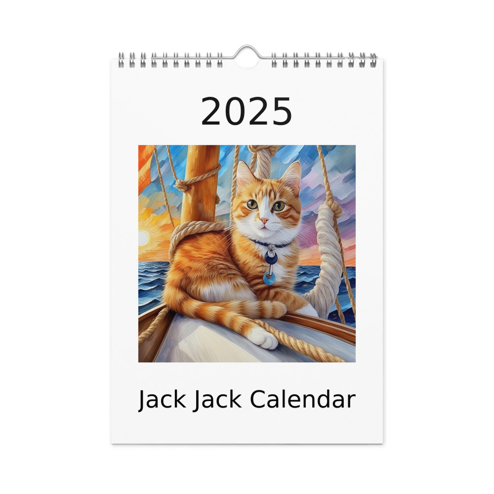 PugMug Custom Jack Jack Wall Calendar (2026)