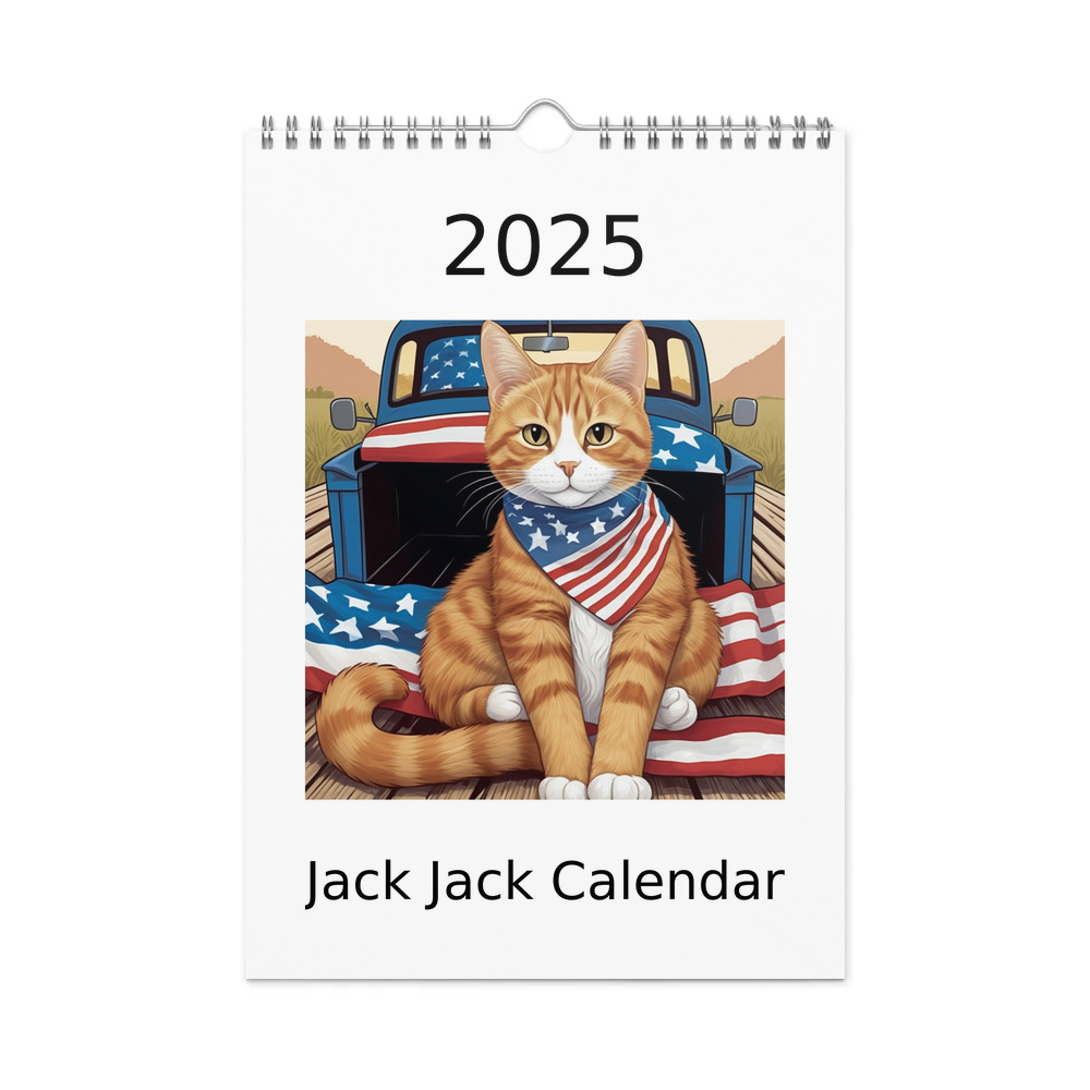 PugMug Custom Jack Jack Wall Calendar (2026)