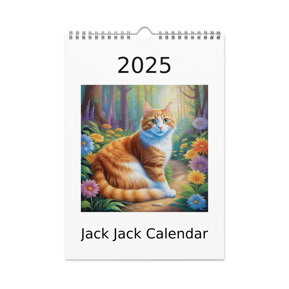 PugMug Custom Jack Jack Wall Calendar (2026)