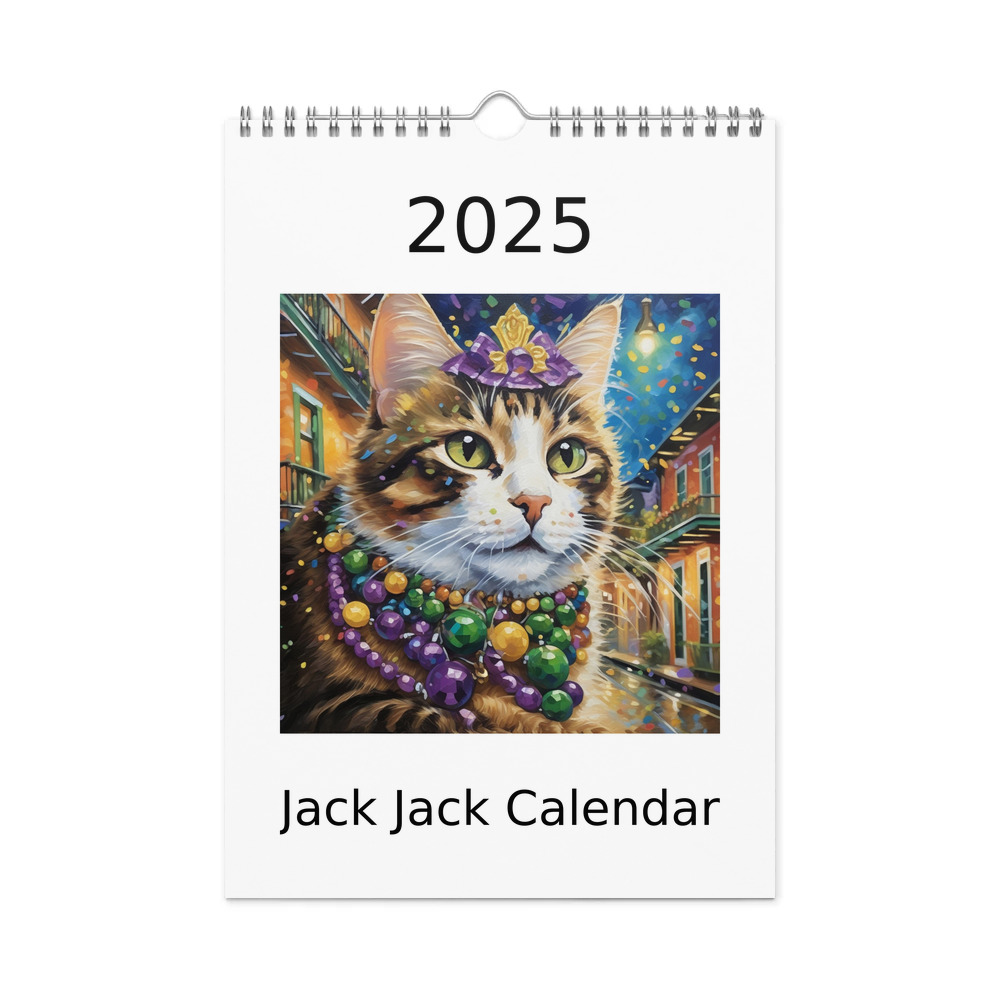 PugMug Custom Jack Jack Wall Calendar (2026)