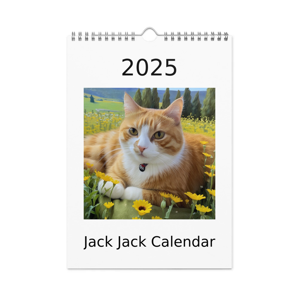 PugMug Custom Jack Jack Wall Calendar (2026)