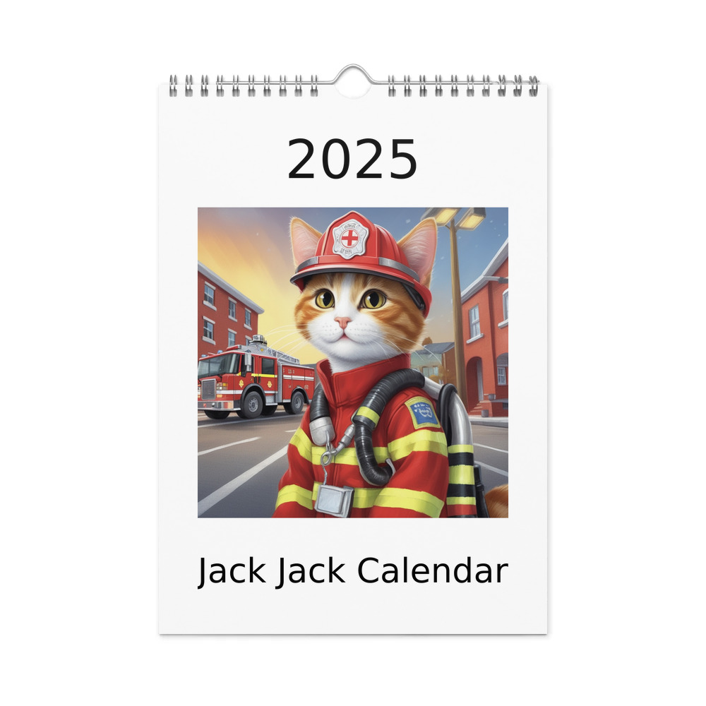 PugMug Custom Jack Jack Wall Calendar (2026)
