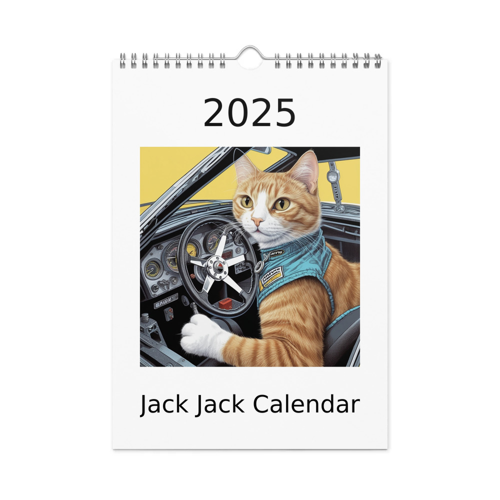 PugMug Custom Jack Jack Wall Calendar (2026)