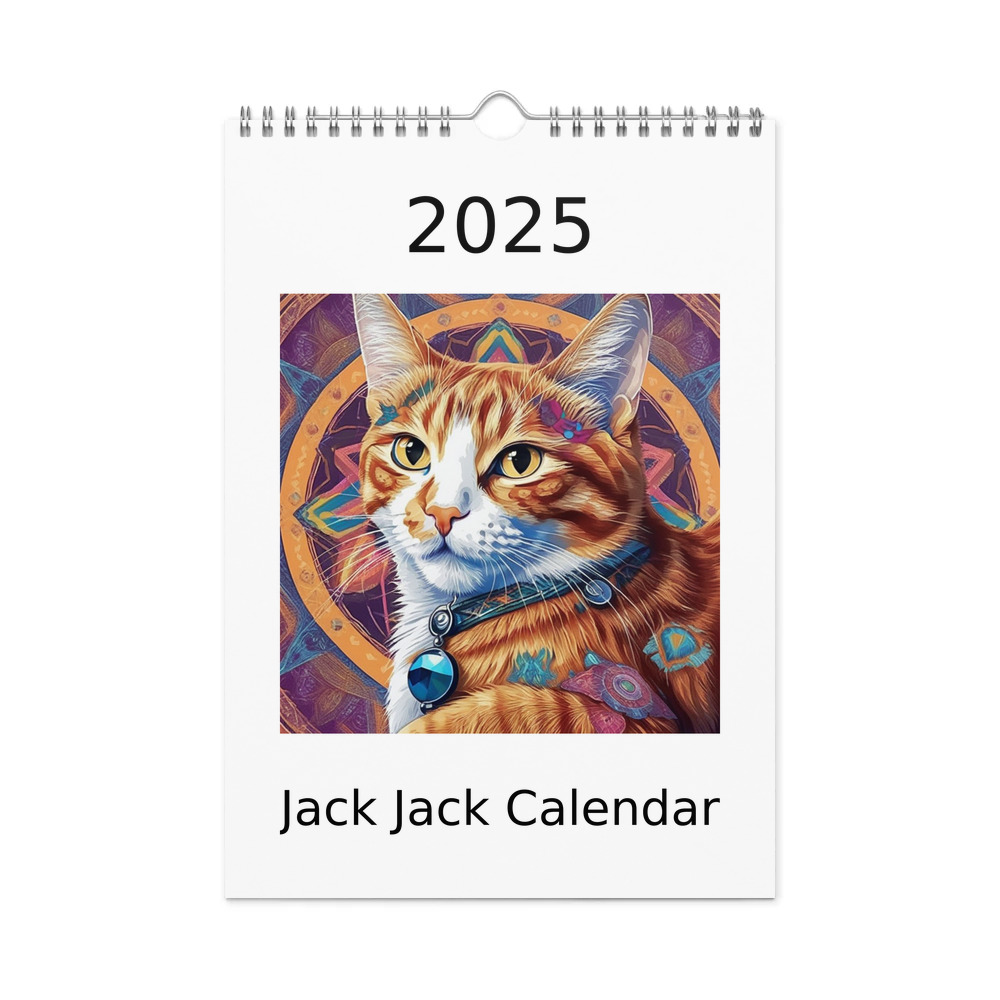 PugMug Custom Jack Jack Wall Calendar (2026)