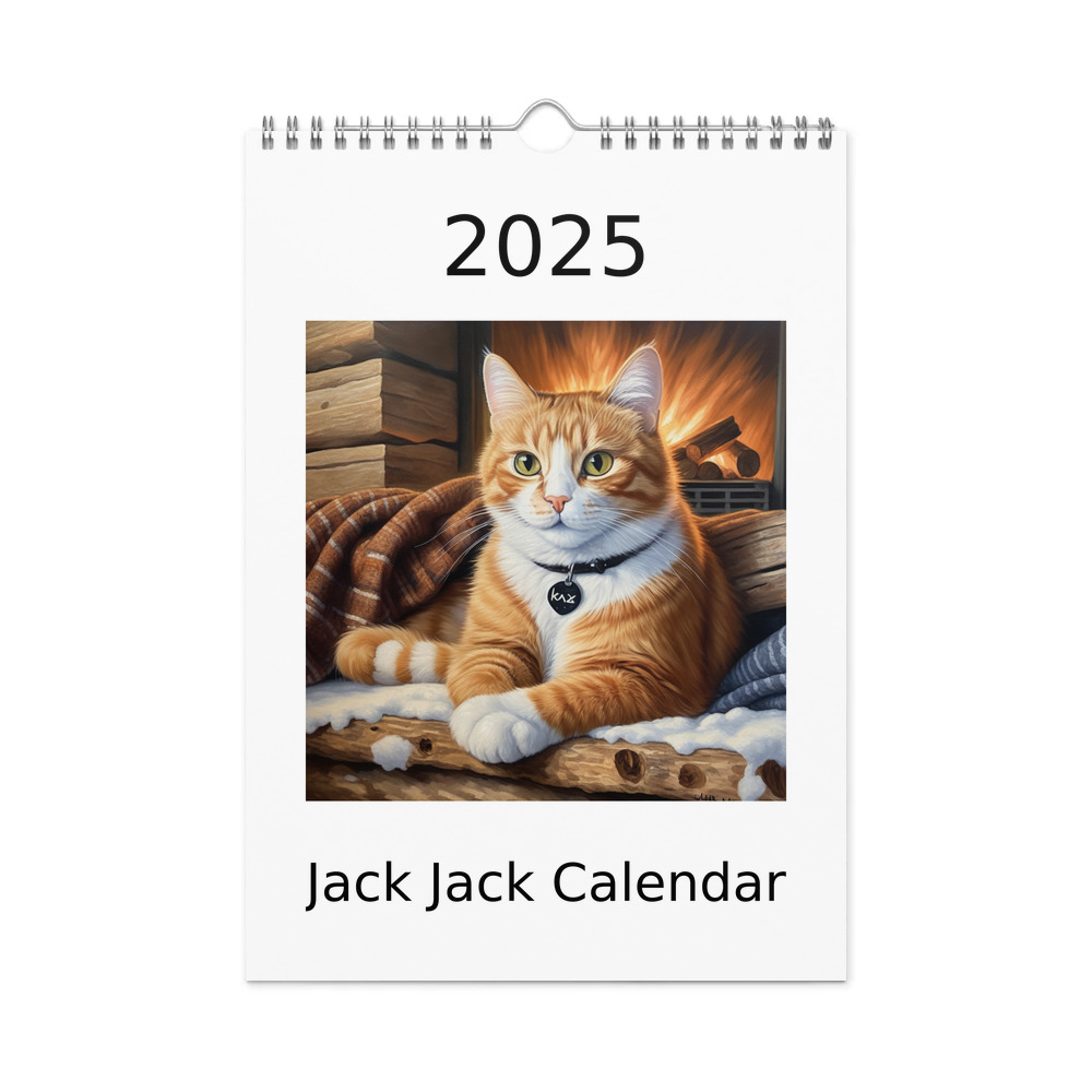 PugMug Custom Jack Jack Wall Calendar (2026)