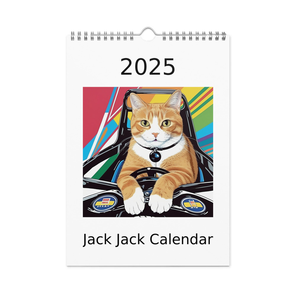 PugMug Custom Jack Jack Wall Calendar (2026)