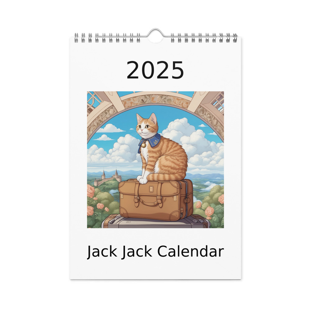 PugMug Custom Jack Jack Wall Calendar (2026)