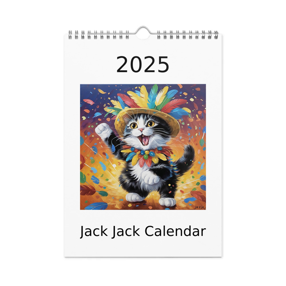 PugMug Custom Jack Jack Wall Calendar (2026)