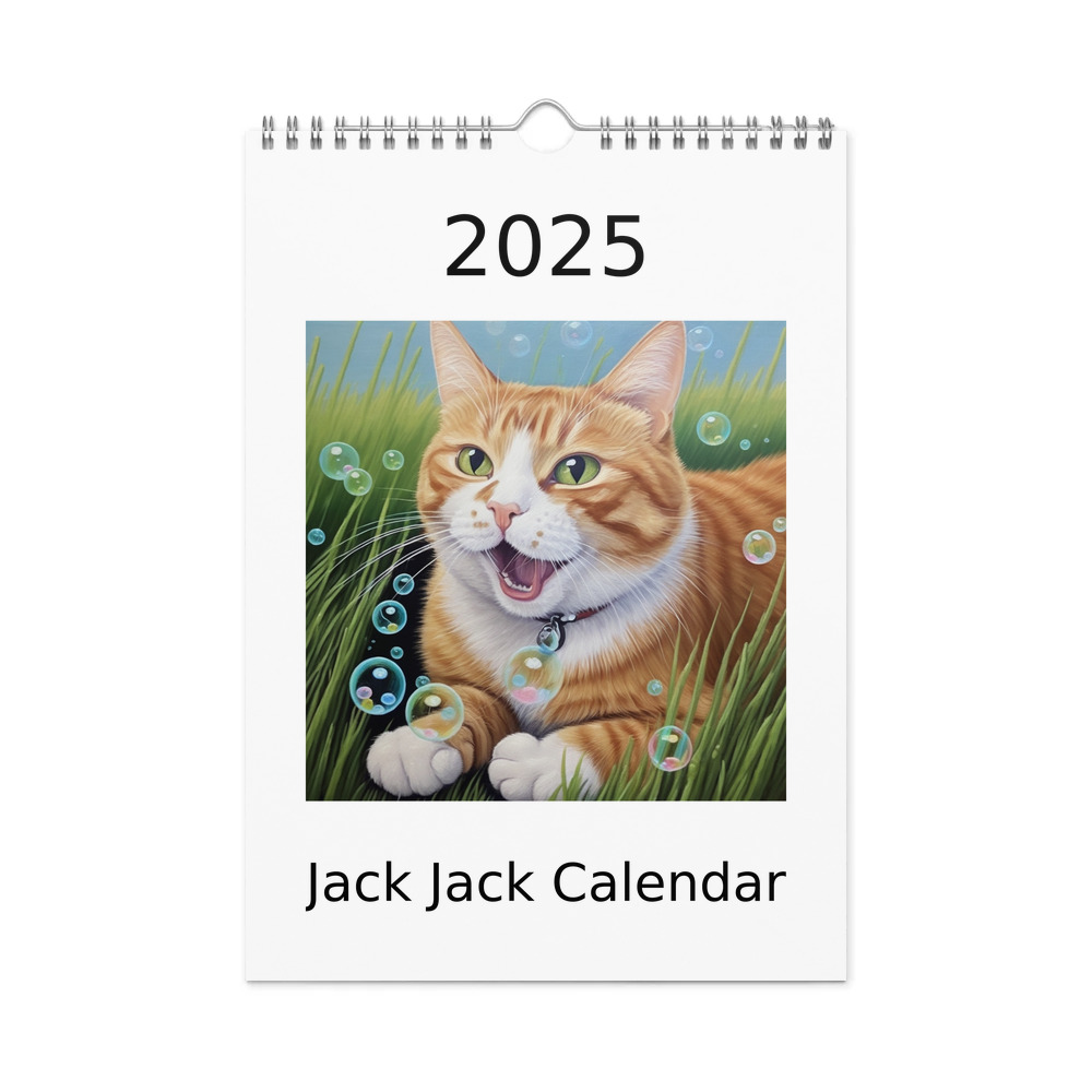 PugMug Custom Jack Jack Wall Calendar (2026)