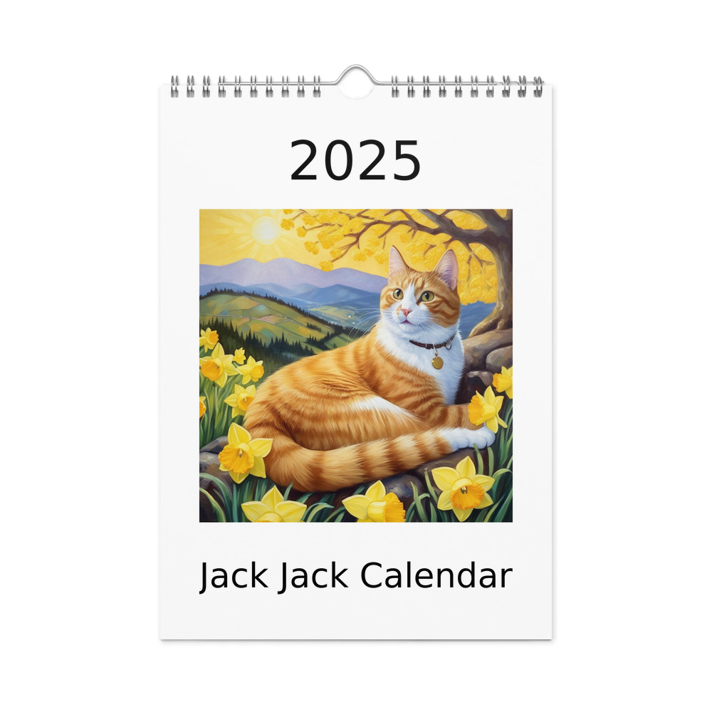 PugMug Custom Jack Jack Wall Calendar (2026)