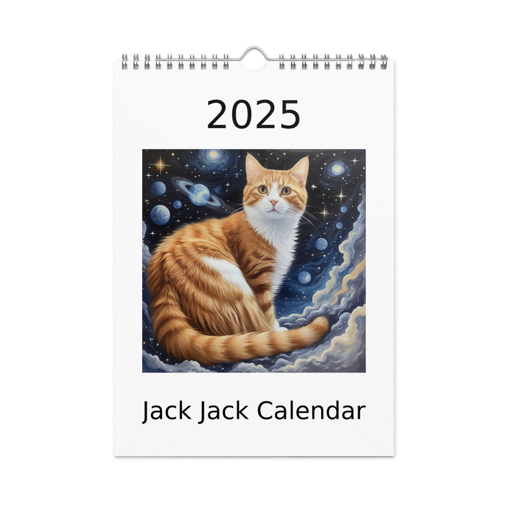 PugMug Custom Jack Jack Wall Calendar (2026)