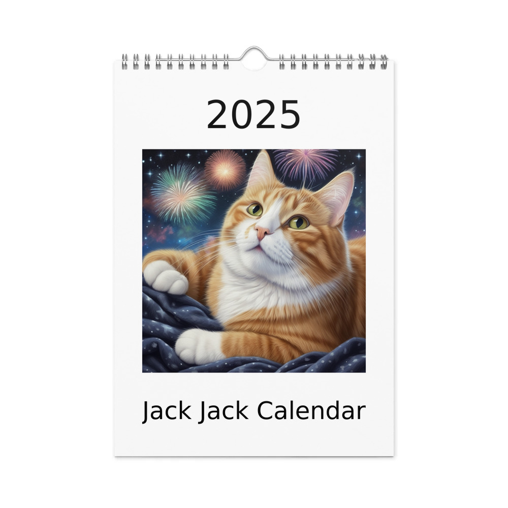 PugMug Custom Jack Jack Wall Calendar (2026)