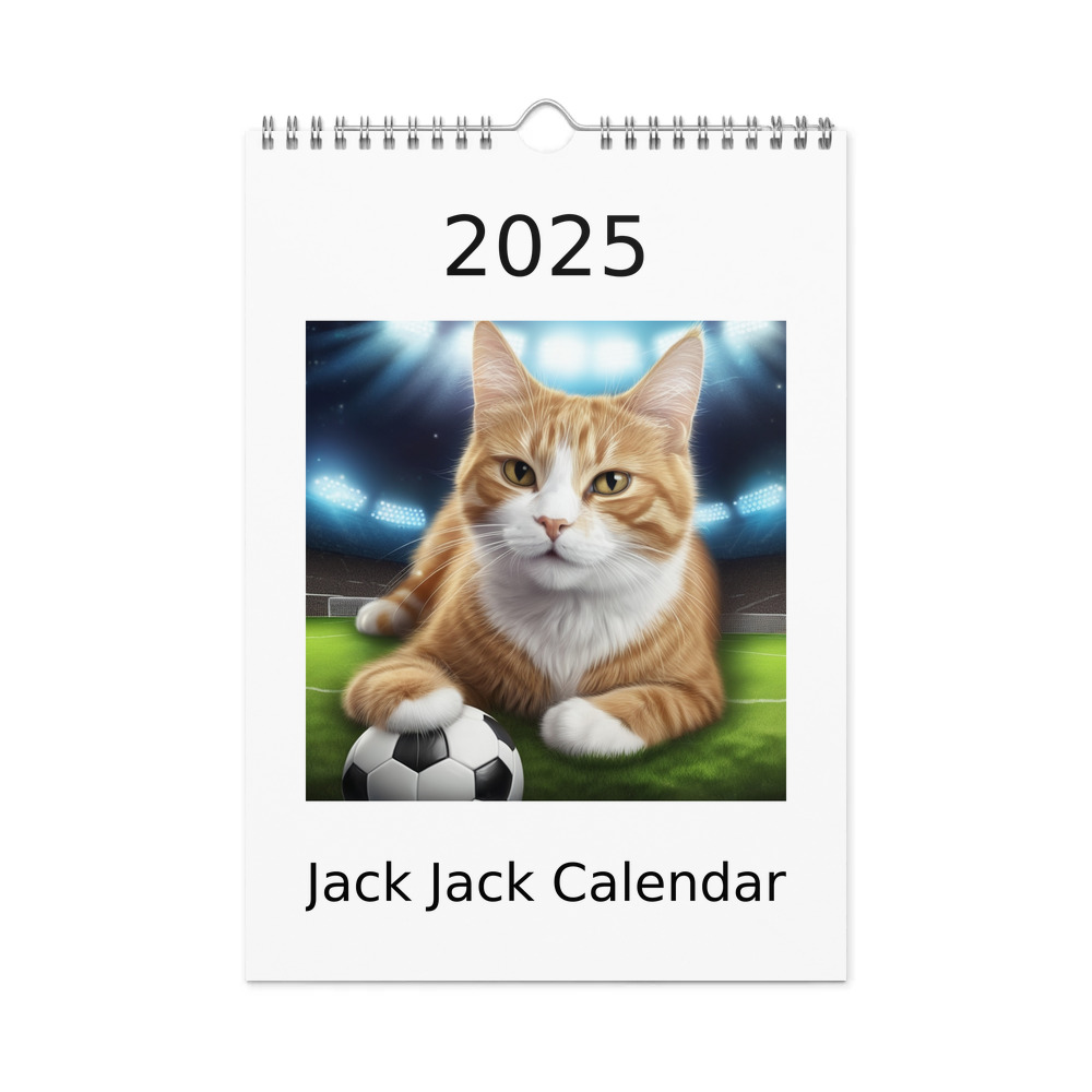 PugMug Custom Jack Jack Wall Calendar (2026)