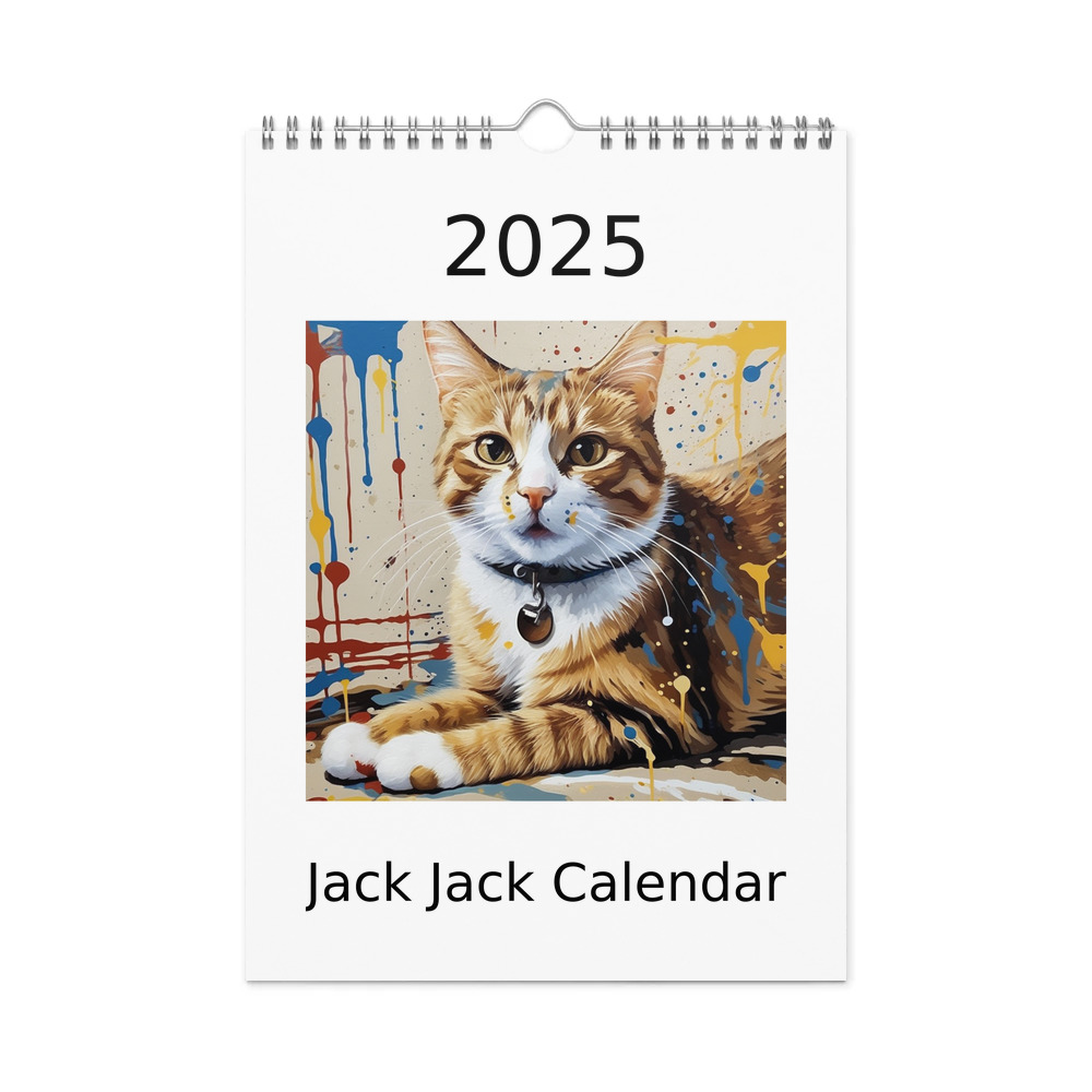 PugMug Custom Jack Jack Wall Calendar (2026)