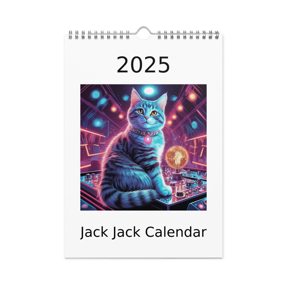 PugMug Custom Jack Jack Wall Calendar (2026)