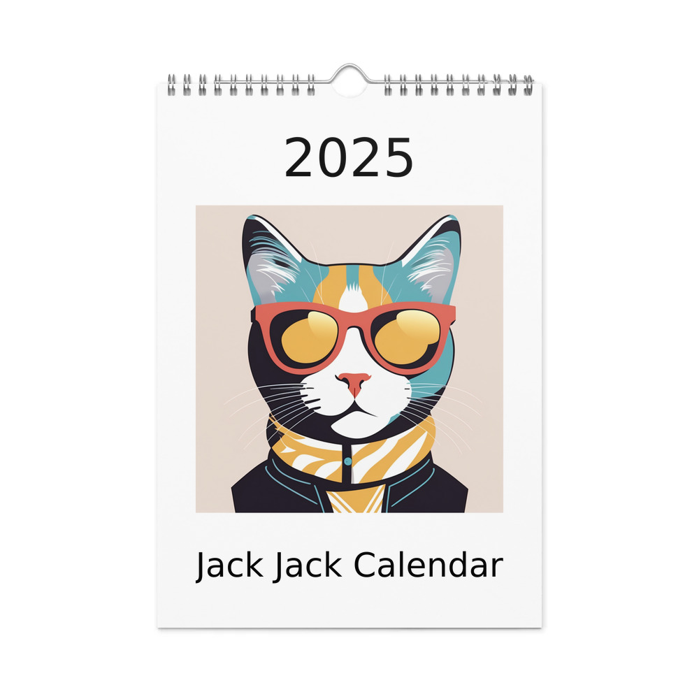 PugMug Custom Jack Jack Wall Calendar (2026)