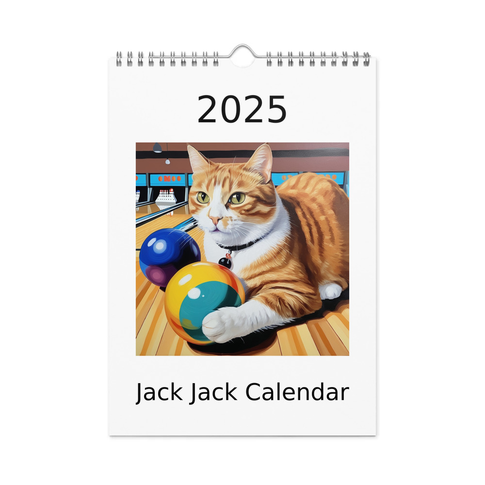PugMug Custom Jack Jack Wall Calendar (2026)
