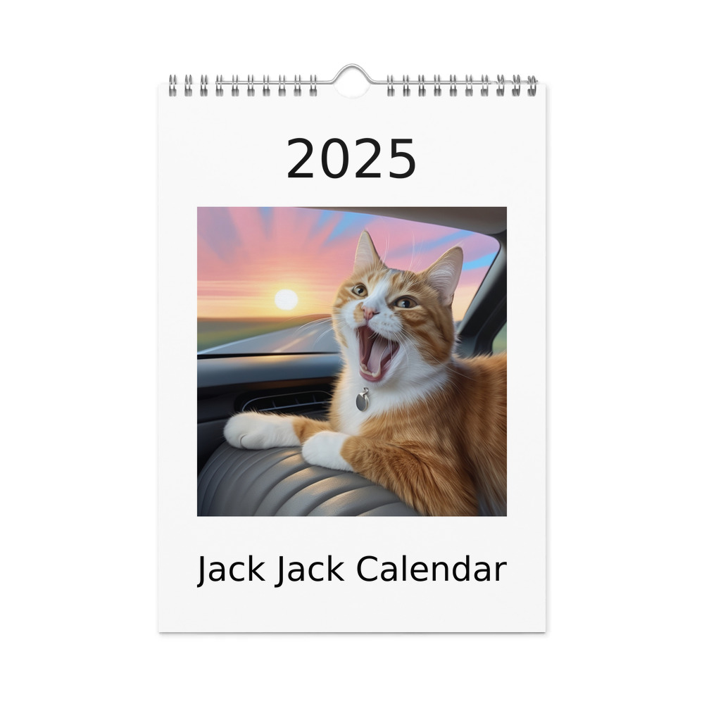 PugMug Custom Jack Jack Wall Calendar (2026)