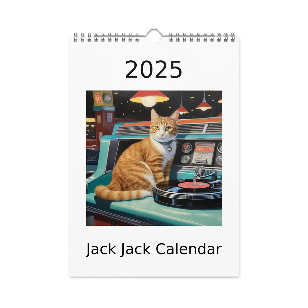 PugMug Custom Jack Jack Wall Calendar (2026)