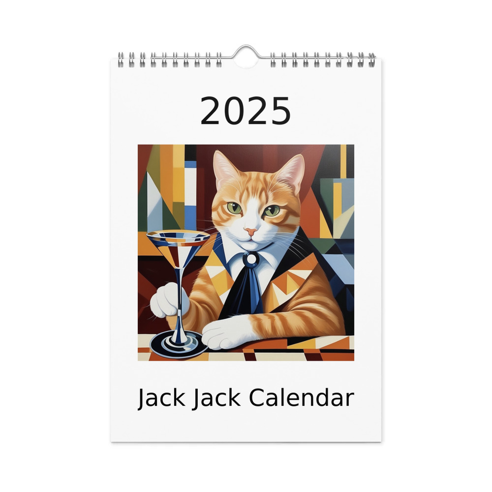 PugMug Custom Jack Jack Wall Calendar (2026)