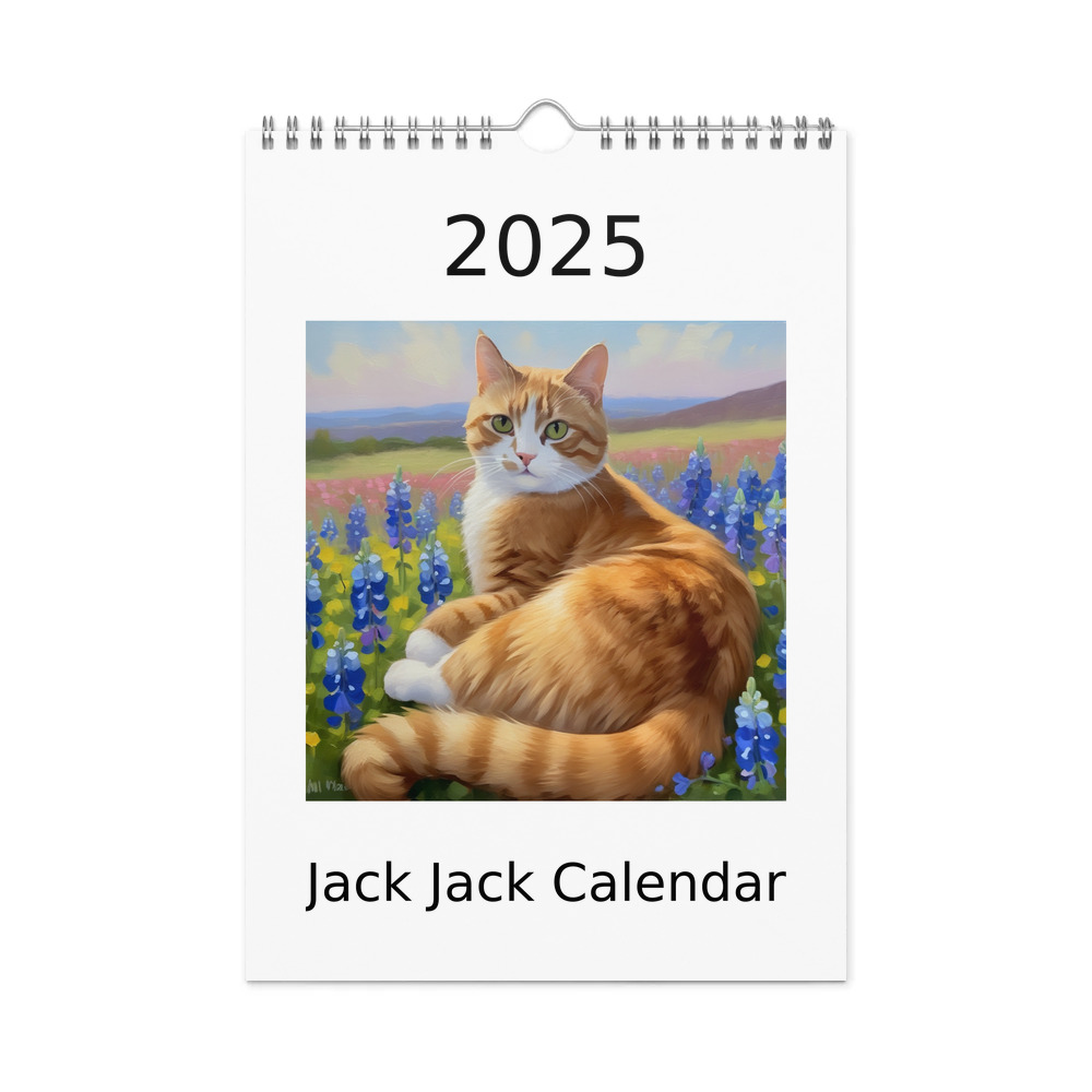 PugMug Custom Jack Jack Wall Calendar (2026)