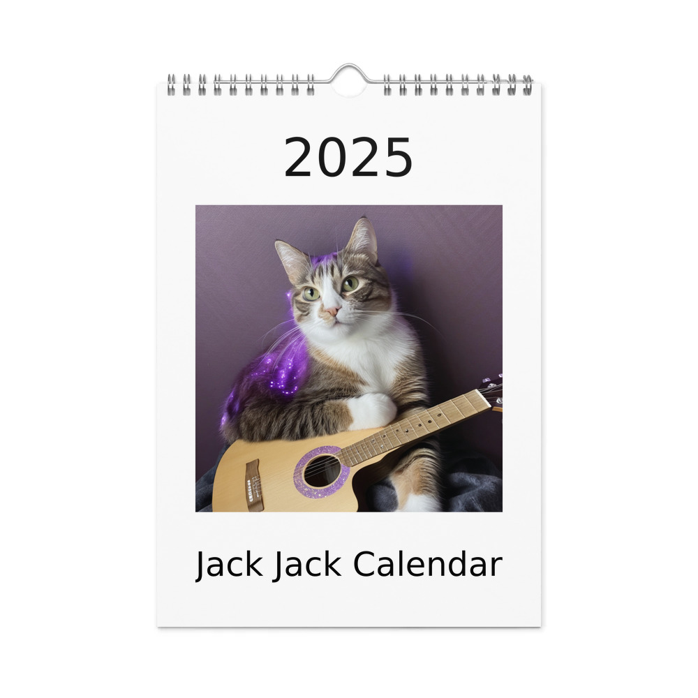 PugMug Custom Jack Jack Wall Calendar (2026)