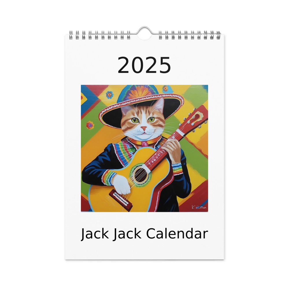 PugMug Custom Jack Jack Wall Calendar (2026)