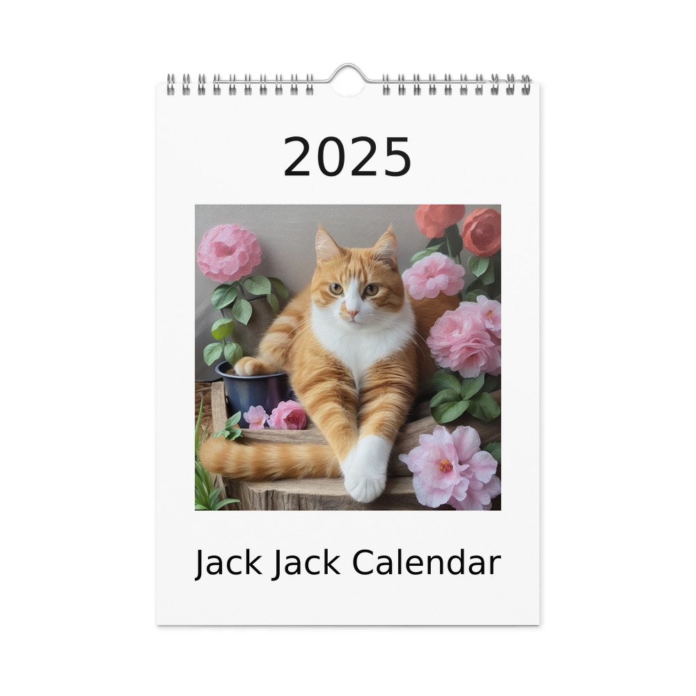 PugMug Custom Jack Jack Wall Calendar (2026)